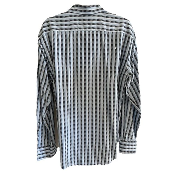 Designer Robert Graham Stunning Men’s Dress Shirt Large - Picture 3 of 15